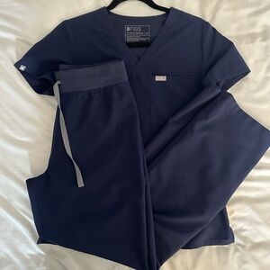 Figs Navy Blue Set